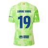 Camiseta de fútbol FC Barcelona Lamine Yamal 19 Tercera Equipación 2024-25 - Hombre